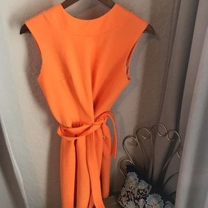 Orange Dress.